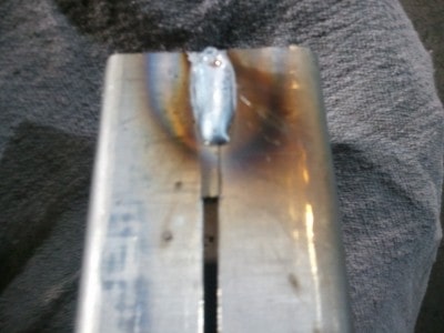 Notice the larg gap in order obtain proper width