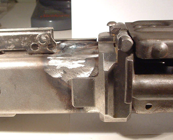 sections weldwe and trunnion fitted.