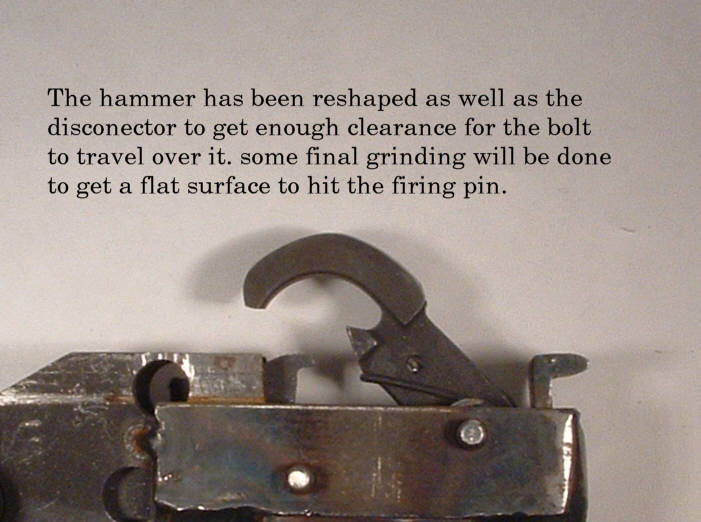 gripstick with hammer &amp; disconnector ground