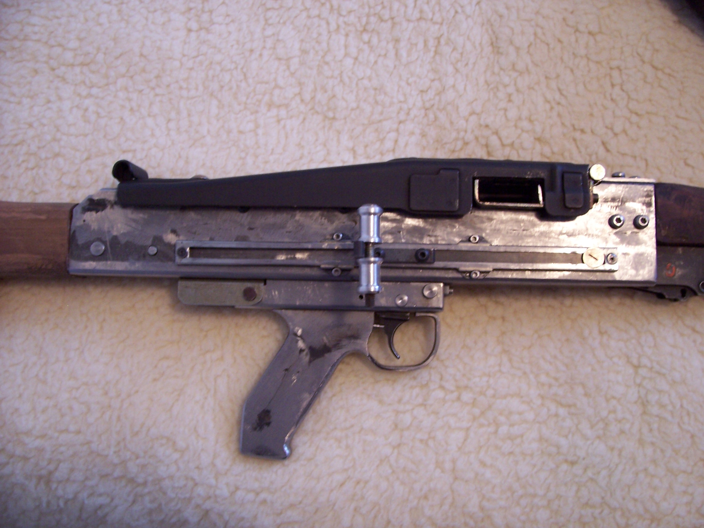 cocking handle attached